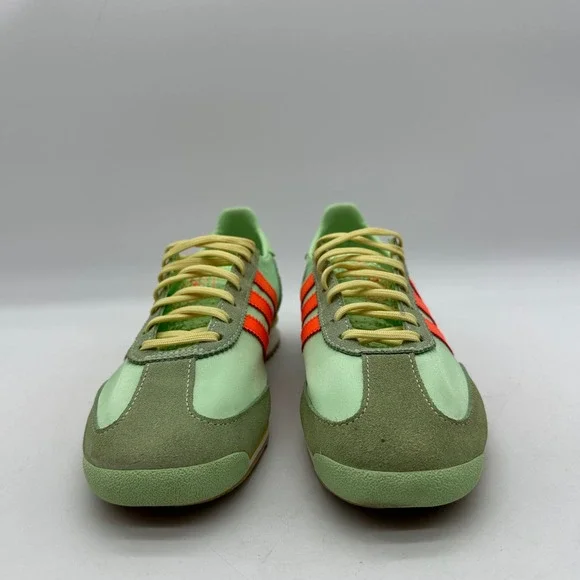 Adidas JI0197 Womens 8.5 SL 72 OG Sneakers Green Orange Retro Running Shoes - Picture 10 of 10